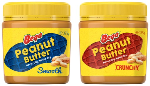 Bega Peanut Butter Jars